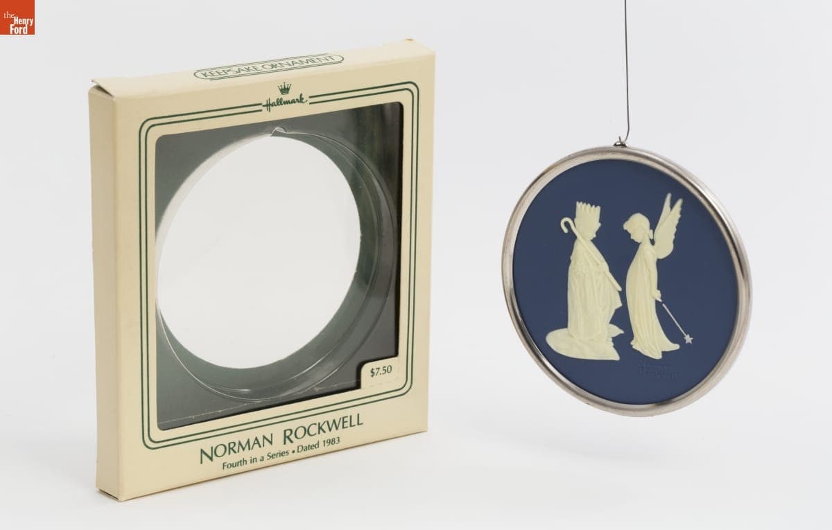 Hallmark "Norman Rockwell Series" Christmas Ornament, 1983