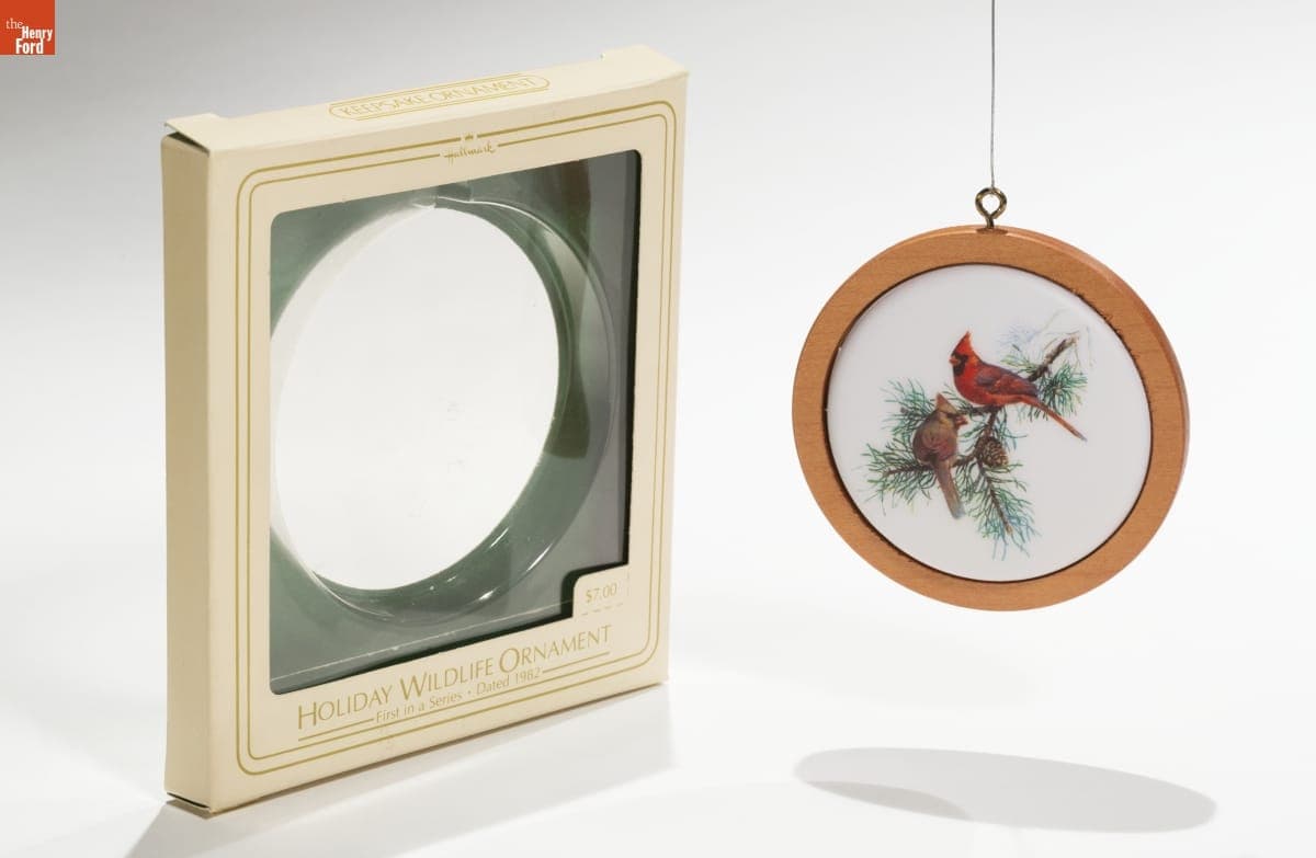 Hallmark "Holiday Wildlife Series: Cardinals" Christmas Ornament, 1982