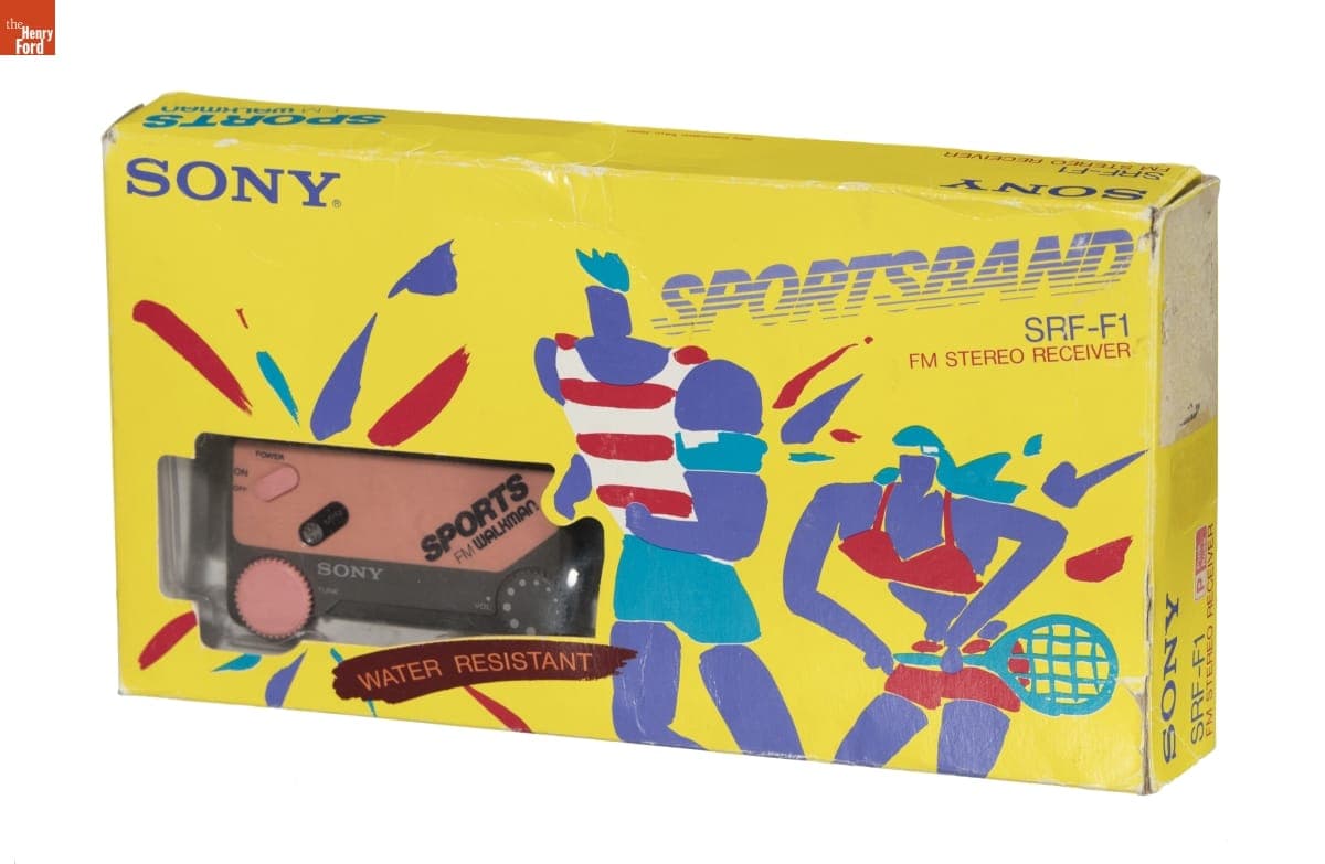 Sony "Sportsband FM Stereo" Walkman, 1986