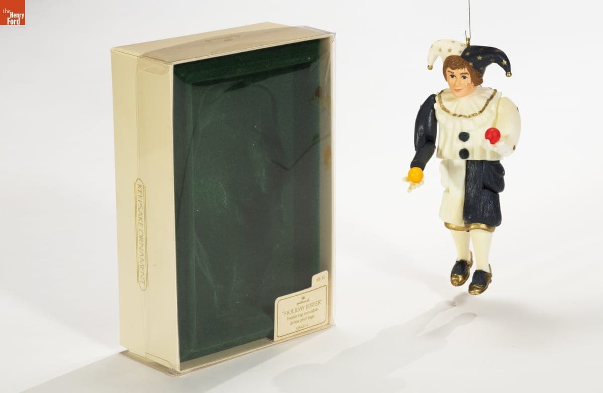 Hallmark "Holiday Jester" Christmas Ornament, 1984