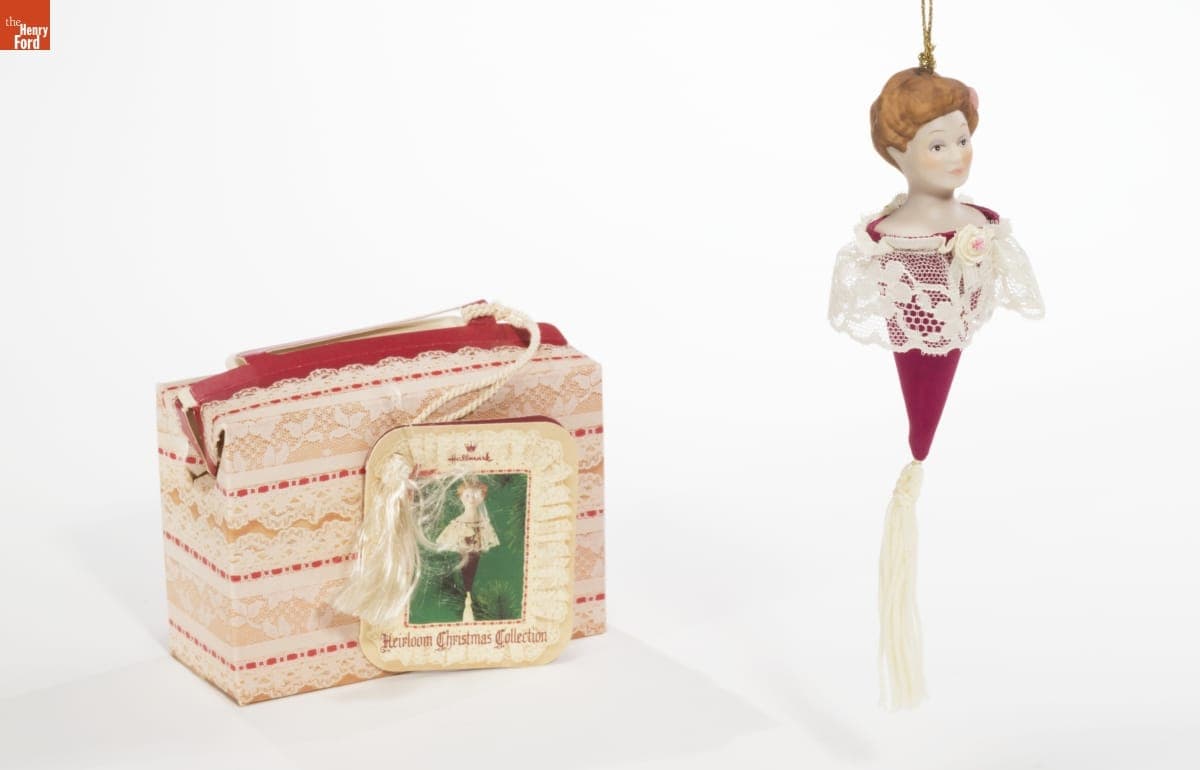 Hallmark "Heirloom Christmas Collection: Victorian Lady" Christmas Ornament, 1985