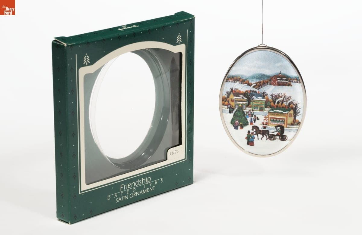 Hallmark "Friendship" Christmas Ornament, 1985
