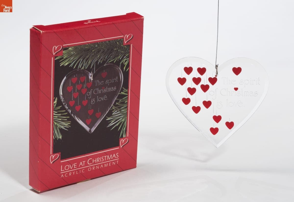Hallmark "Love at Christmas" Christmas Ornament, 1985
