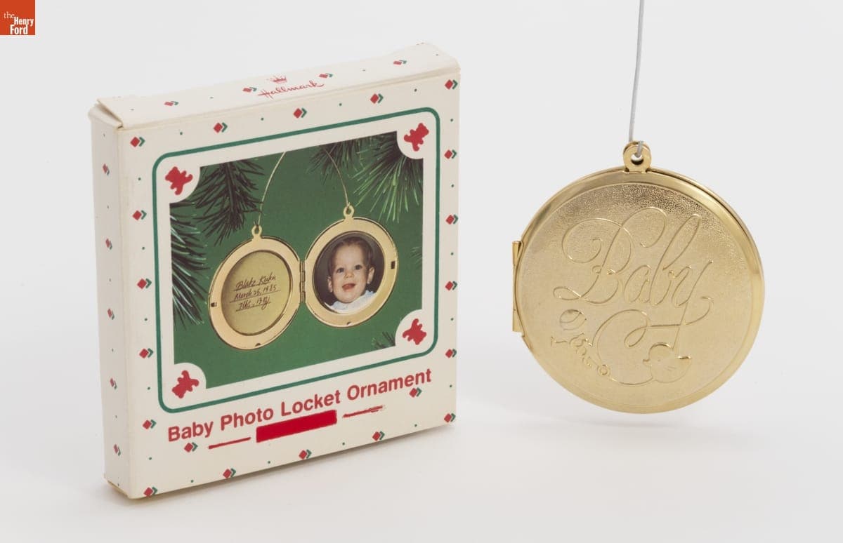 Hallmark "Baby Locket" Christmas Ornament, 1985