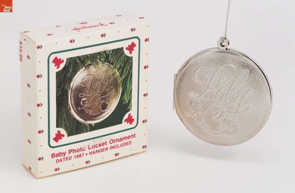 Hallmark "Baby" Christmas Ornament, 1987