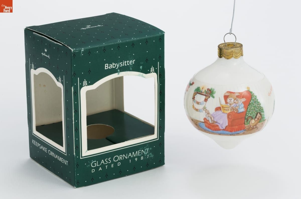 Hallmark "Babysitter" Christmas Ornament, 1987