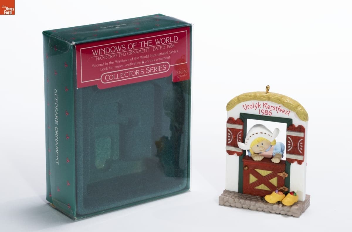 Hallmark "Windows of the World International Series: Dutch" Christmas Ornament, 1986