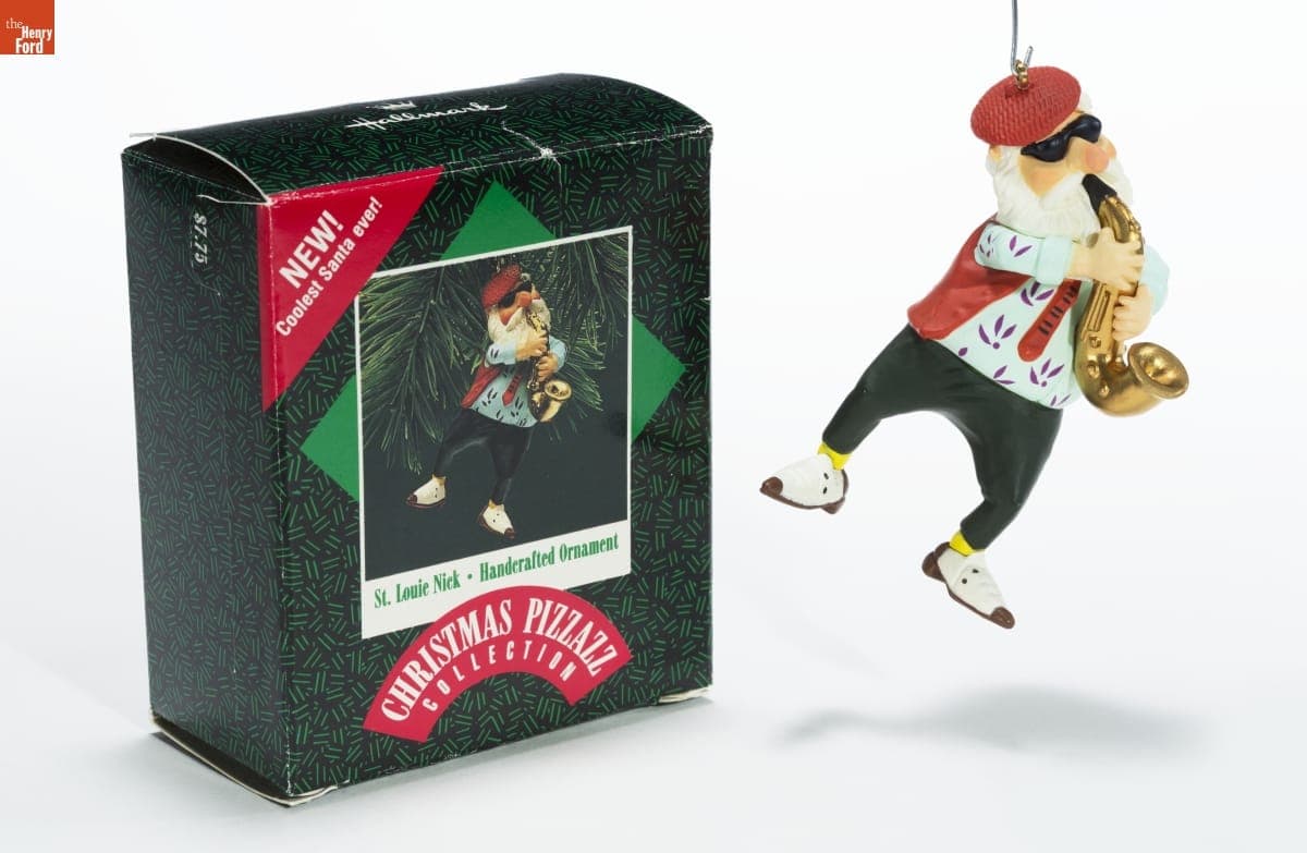 Hallmark "Christmas Pizzazz Collection: St. Louie Nick" Christmas Ornament, 1987