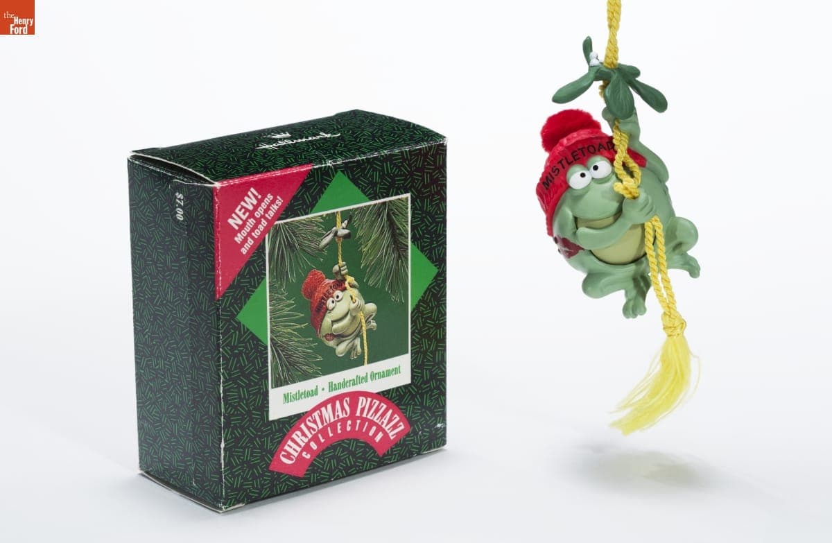 Hallmark "Christmas Pizzazz Collection: Mistletoad" Christmas Ornament, 1987