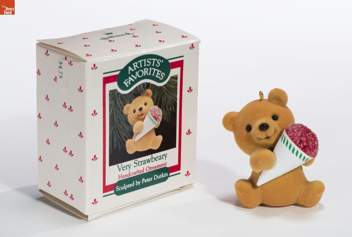 Hallmark "Very Strawbeary" Christmas Ornament, 1988