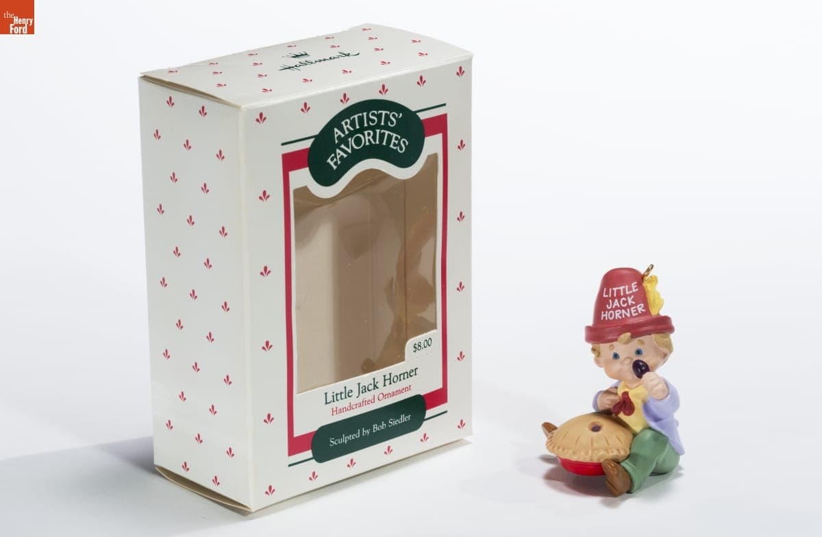Hallmark "Little Jack Horner" Christmas Ornament, 1988