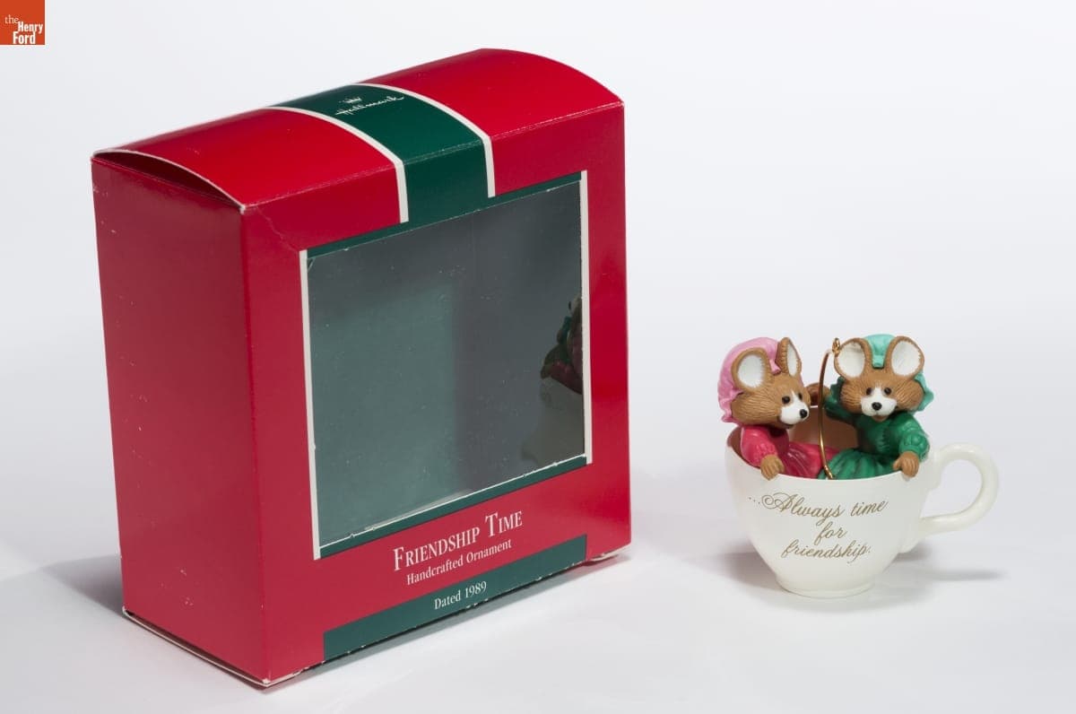 Hallmark "Friendship Time" Christmas Ornament, 1989