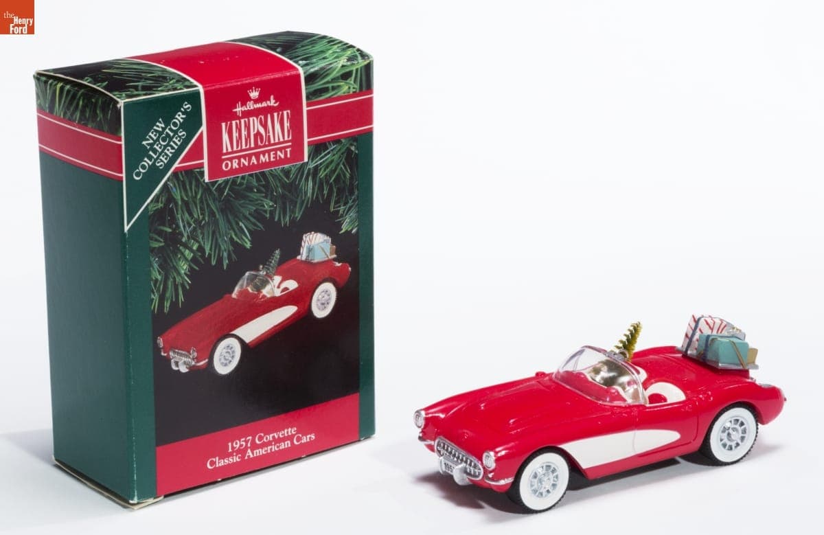 Hallmark "Classic American Cars Series: 1957 Corvette" Christmas Ornament, 1991