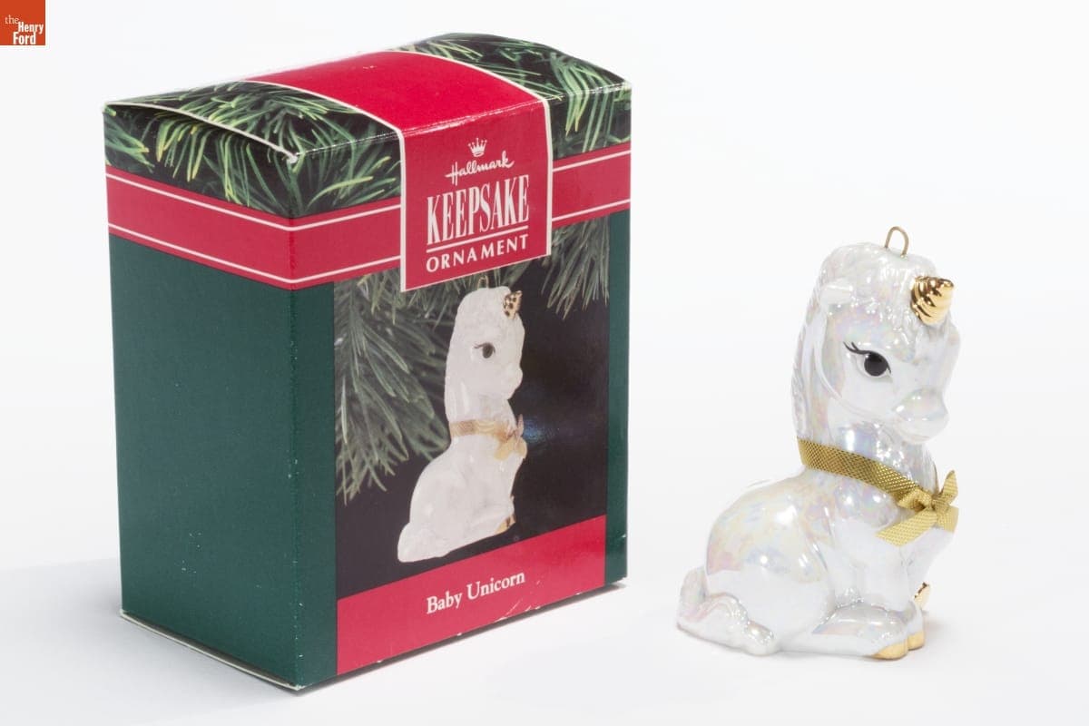 Hallmark "Baby Unicorn" Christmas Ornament, 1990