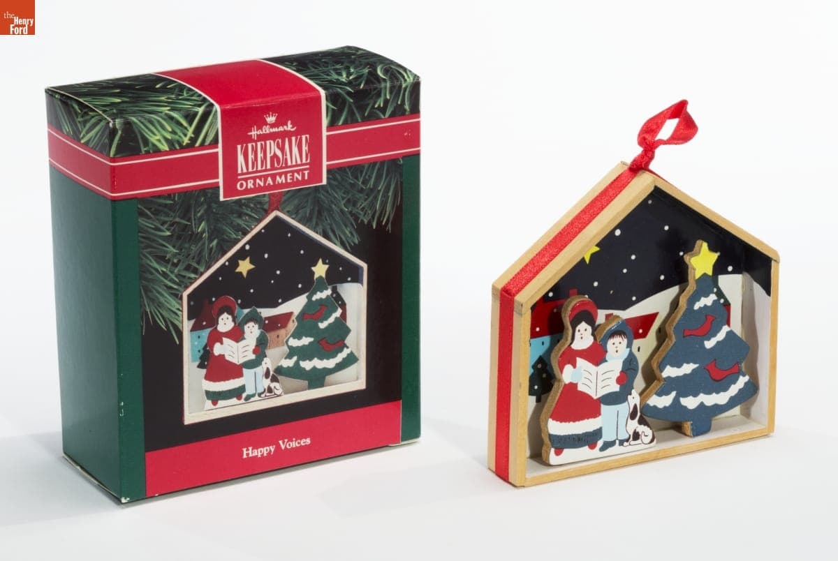 Hallmark "Happy Voices" Christmas Ornament, 1990
