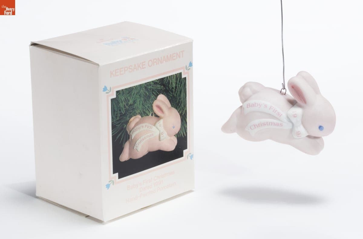 Hallmark "Baby's First Christmas" Christmas Ornament, 1991