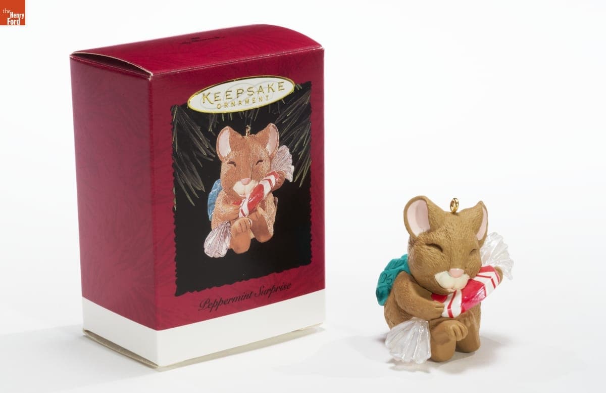 Hallmark "Peppermint Surprise" Christmas Ornament, 1996