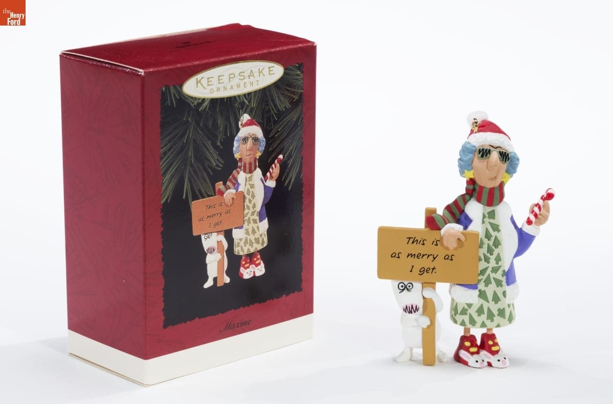 Hallmark "Maxine" Christmas Ornament, 1996