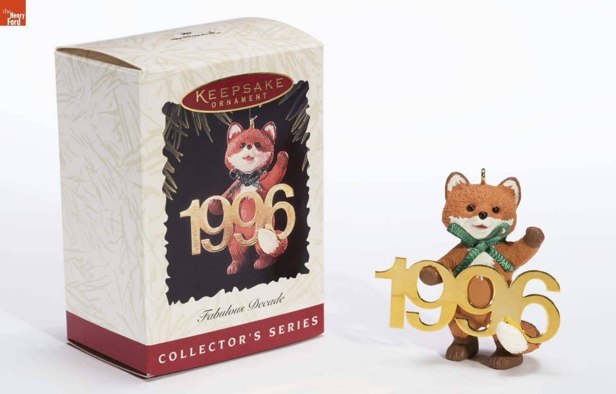 Hallmark "Fabulous Decade Series" Christmas Ornament, 1996