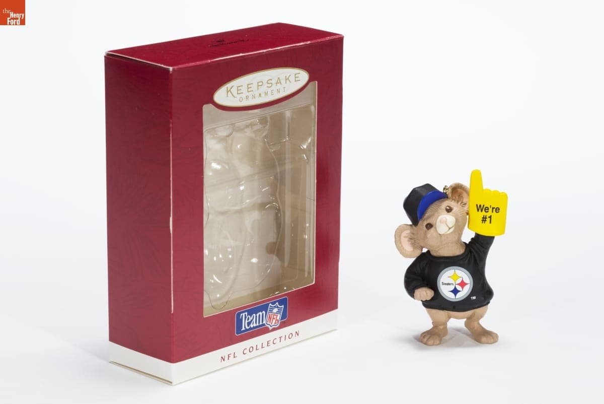 Hallmark "NFL Collection: Pittsburgh Steelers" Christmas Ornament, 1996