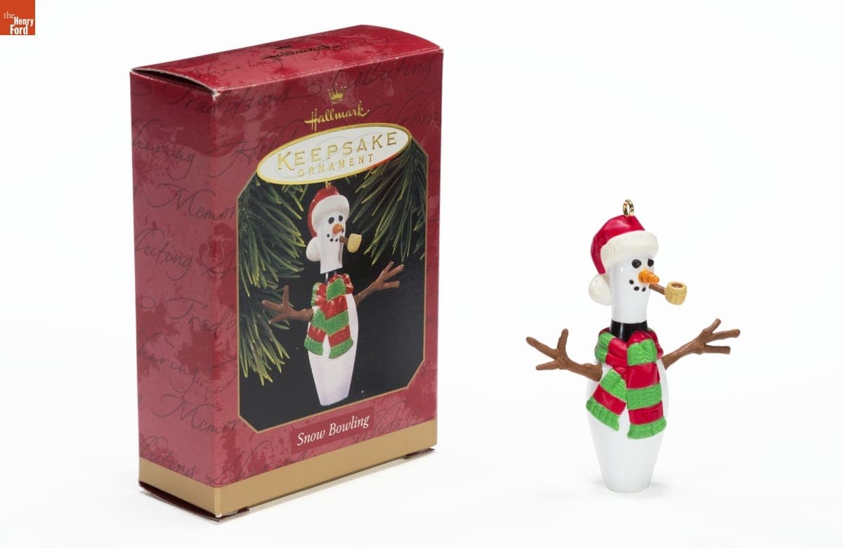 Hallmark "Snow Bowling" Christmas Ornament, 1997