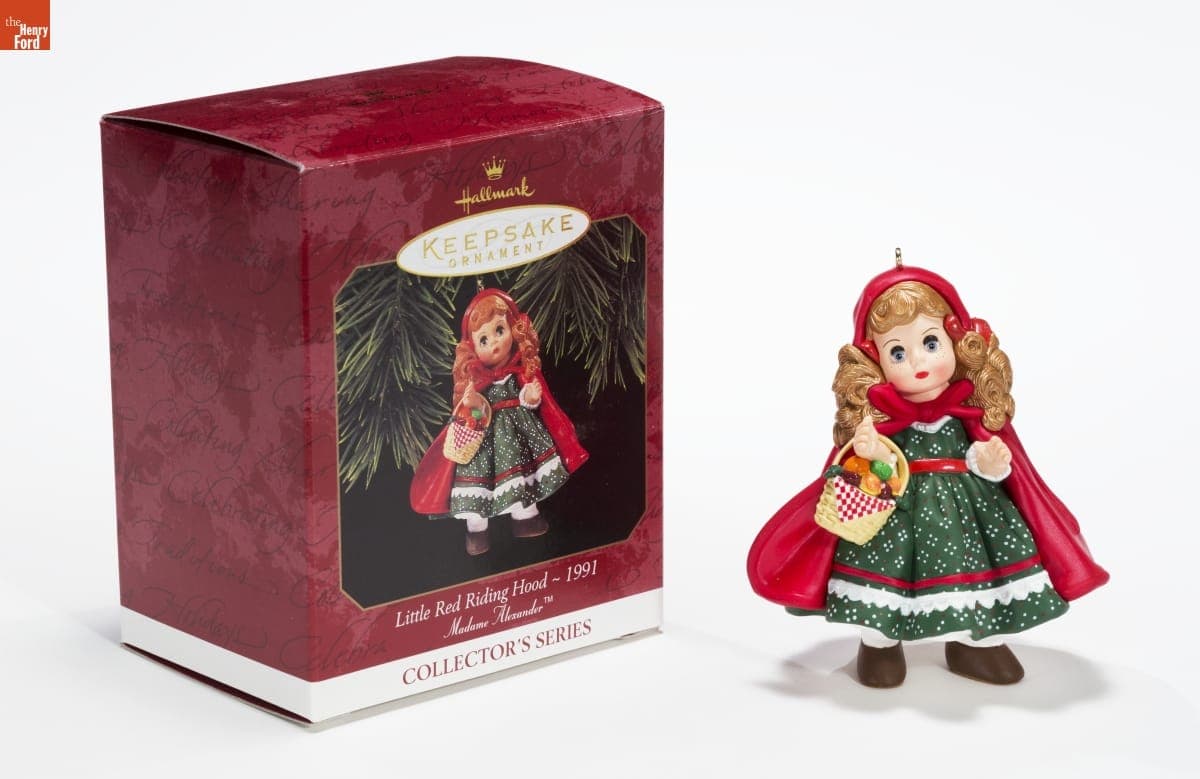 Hallmark "Madame Alexander Series: Little Red Riding Hood - 1991" Christmas Ornament, 1997