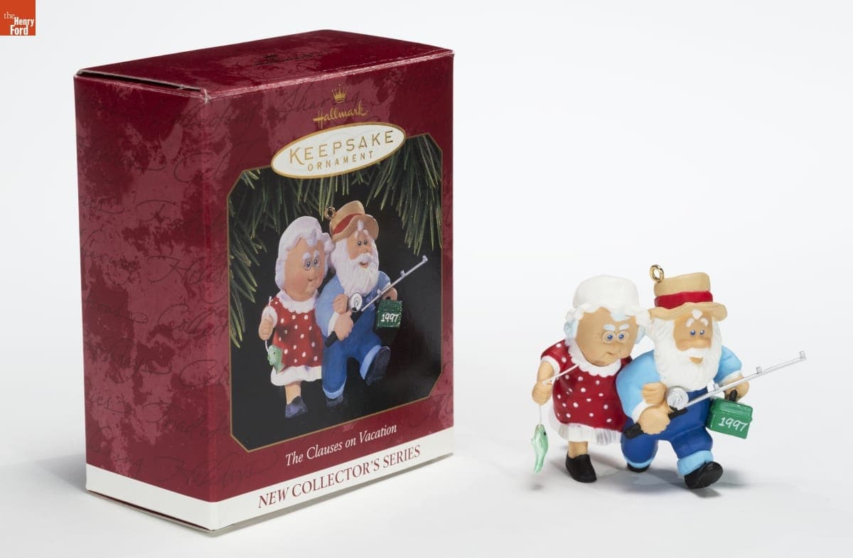 Hallmark "The Clauses on Vacation" Christmas Ornament, 1997