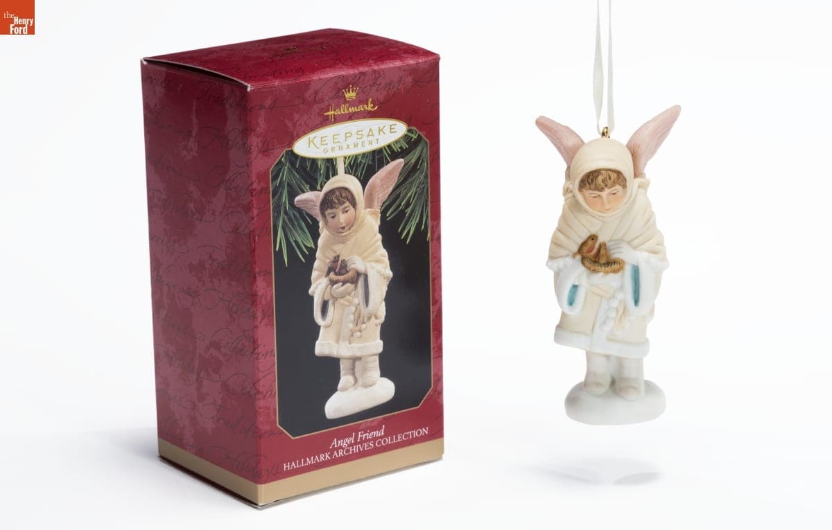 Hallmark "Hallmark Archives Collection: Angel Friend" Christmas Ornament, 1997