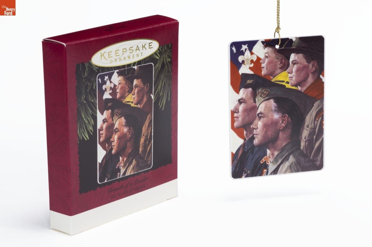 Hallmark "Boy Scouts of America: Growth of a Leader" Christmas Ornament, 1996
