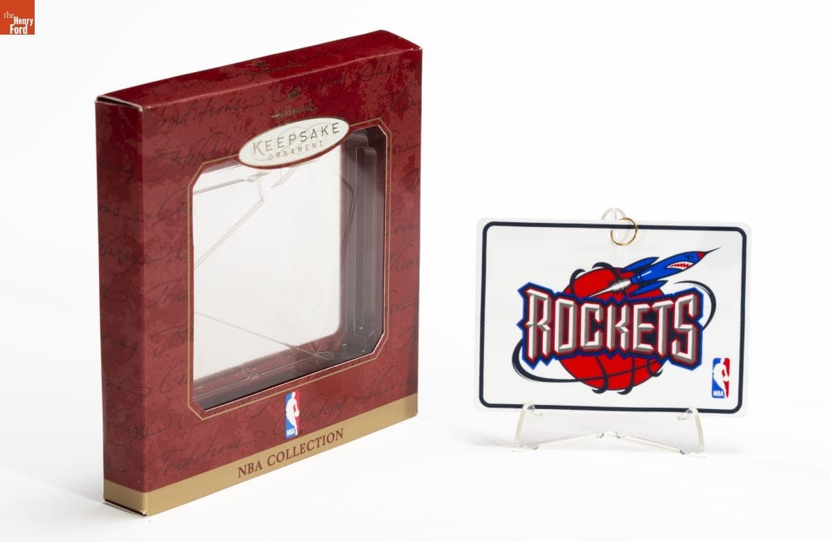 Hallmark "NBA Collection: Houston Rockets" Christmas Ornament, 1997