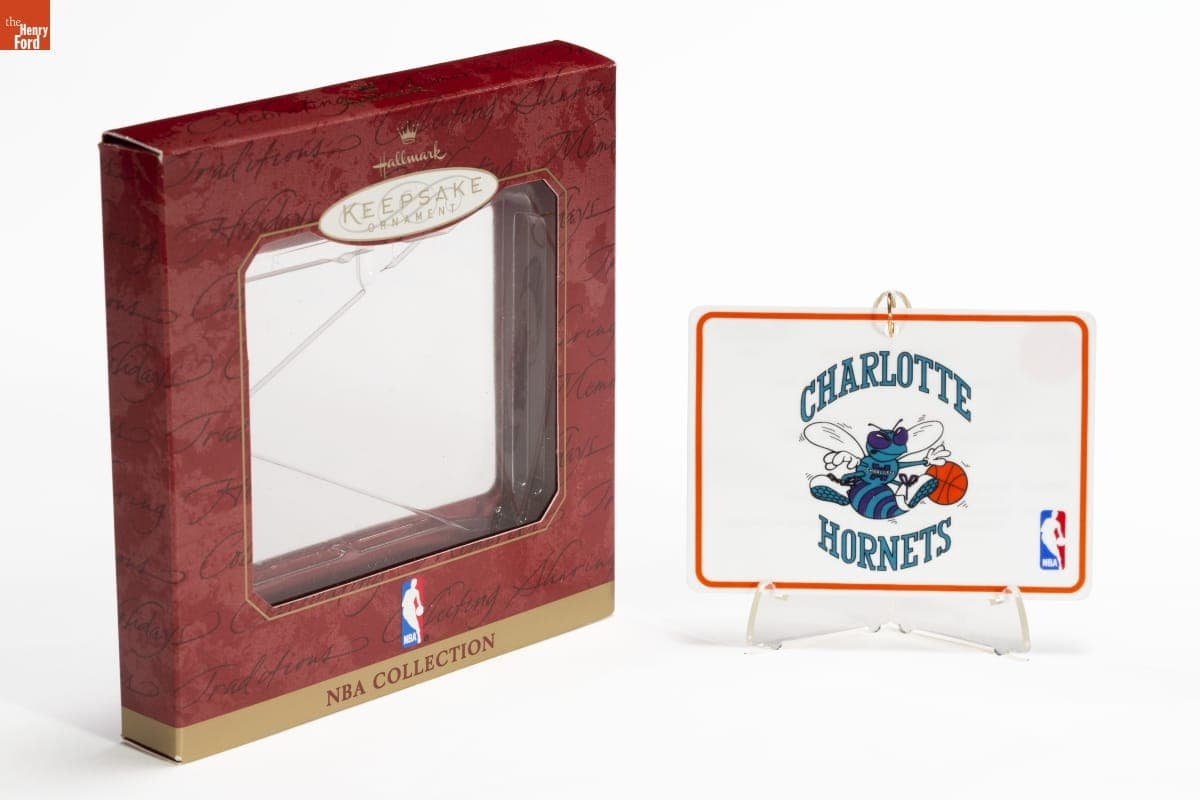 Hallmark "NBA Collection: Charlotte Hornets" Christmas Ornament, 1997