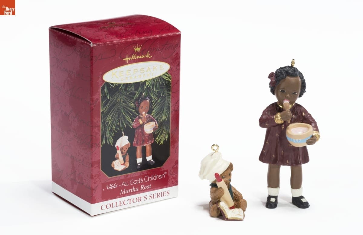 Hallmark "All God's Children Series: Nikki" Christmas Ornaments, 1997