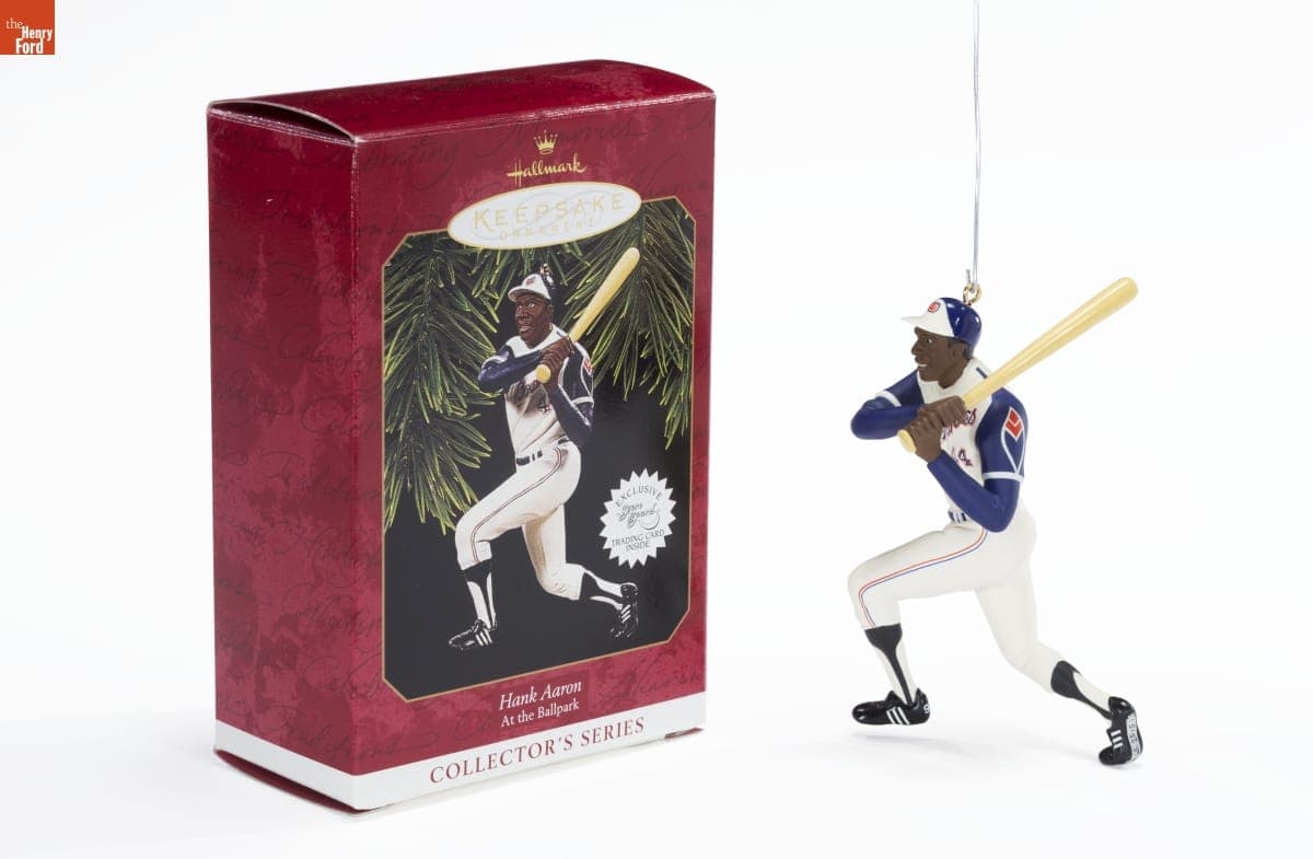 Hallmark "At the Ballpark Series: Hank Aaron" Christmas Ornament, 1997