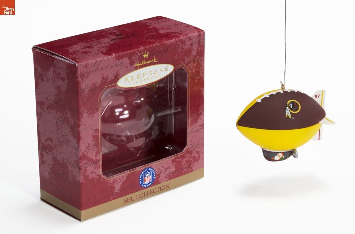 Hallmark "NFL Collection: Washington Redskins" Christmas Ornament, 1997