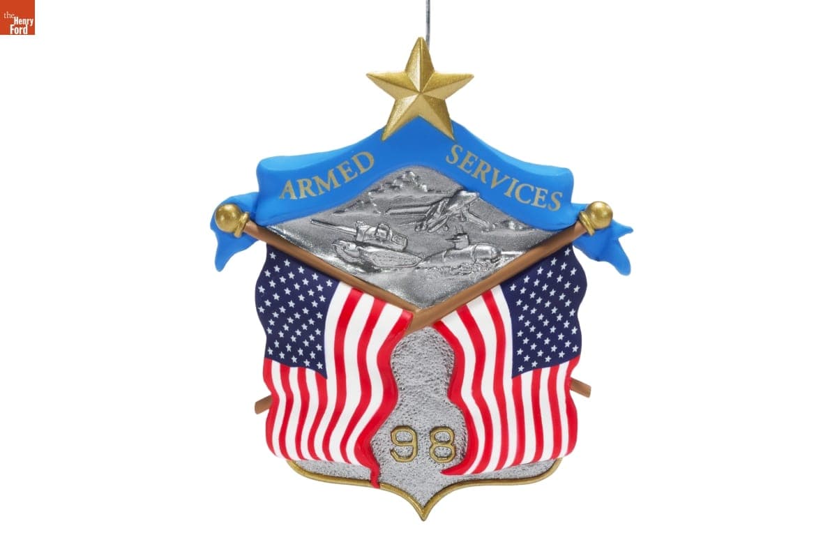 Hallmark "National Salute" Christmas Ornament, 1998