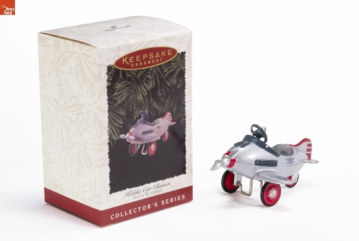 Hallmark "Kiddie Car Classics Series: Murray Airplane" Christmas Ornament, 1996