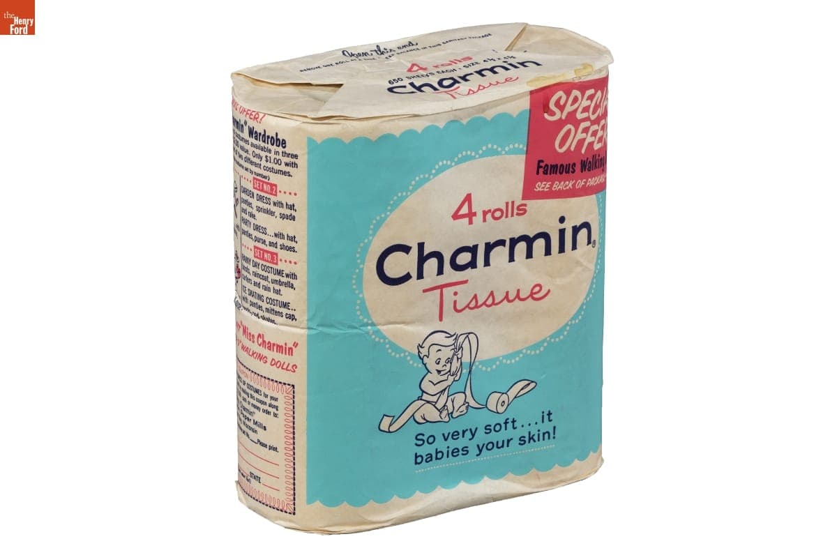Package of Charmin Toilet Paper, 1955