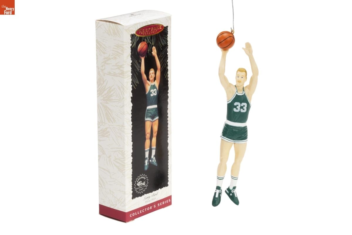 Hallmark "Hoop Stars Series: Larry Bird" Christmas Ornament, 1996