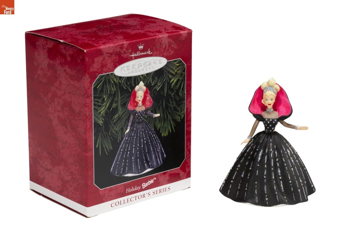 Hallmark "Holiday Barbie Series" Christmas Ornament, 1998