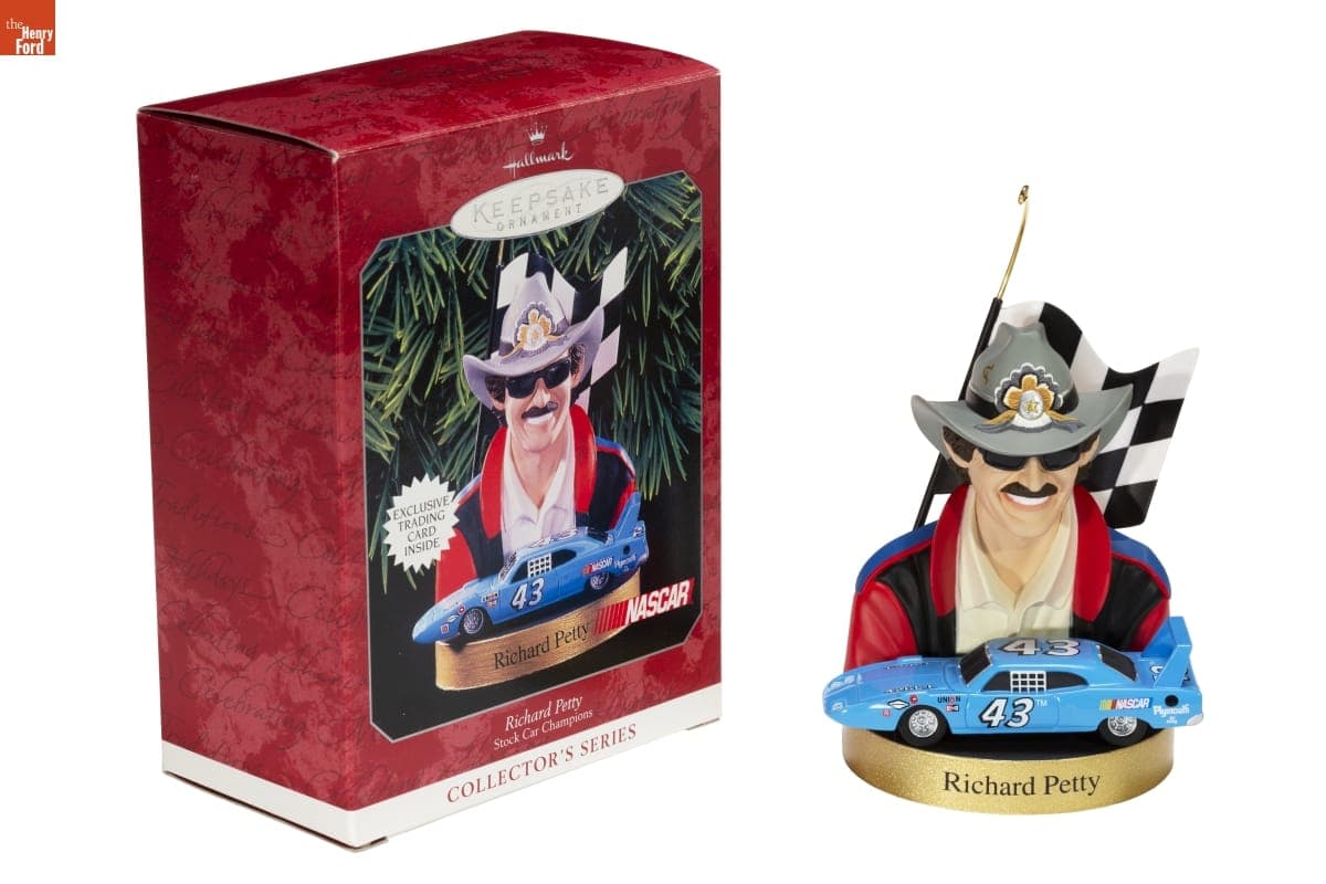 Hallmark "Stock Car Champions: Richard Petty" Christmas Ornament, 1998
