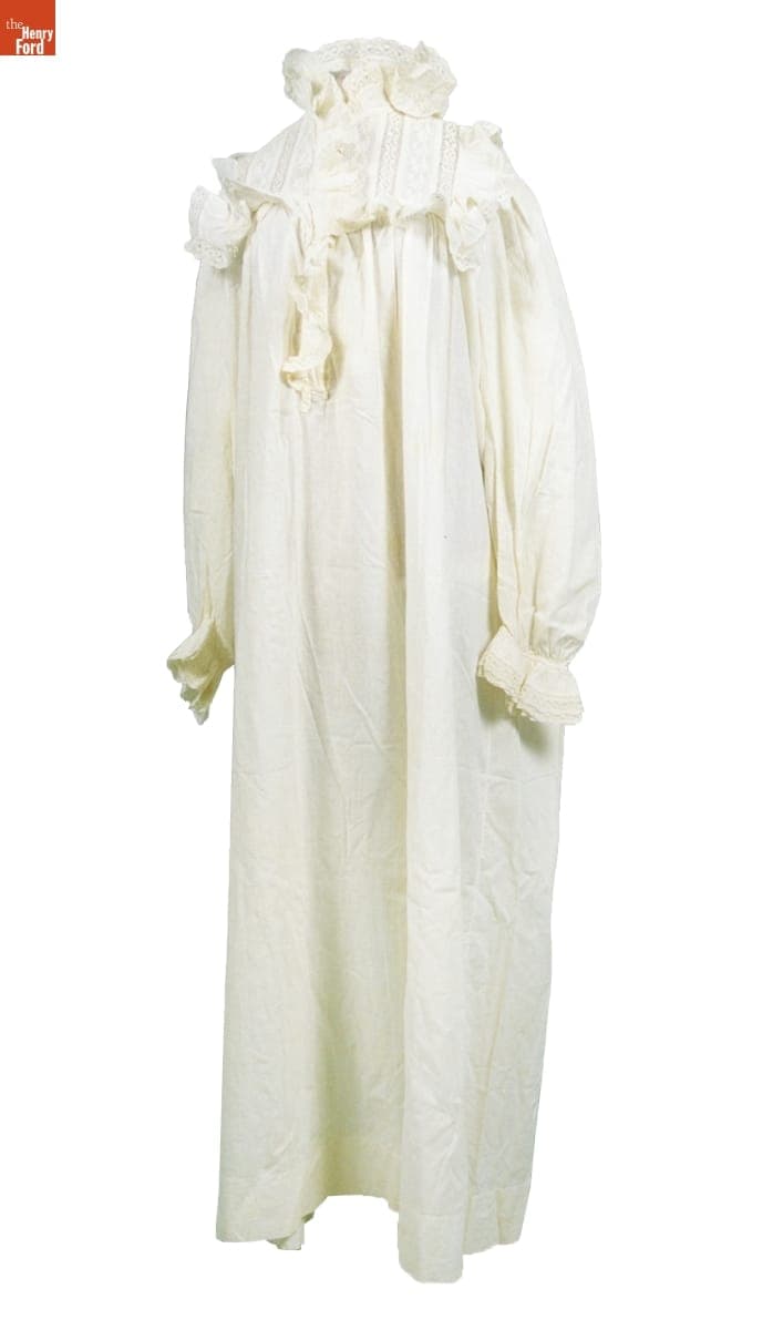 Nightgown, 1875-1900