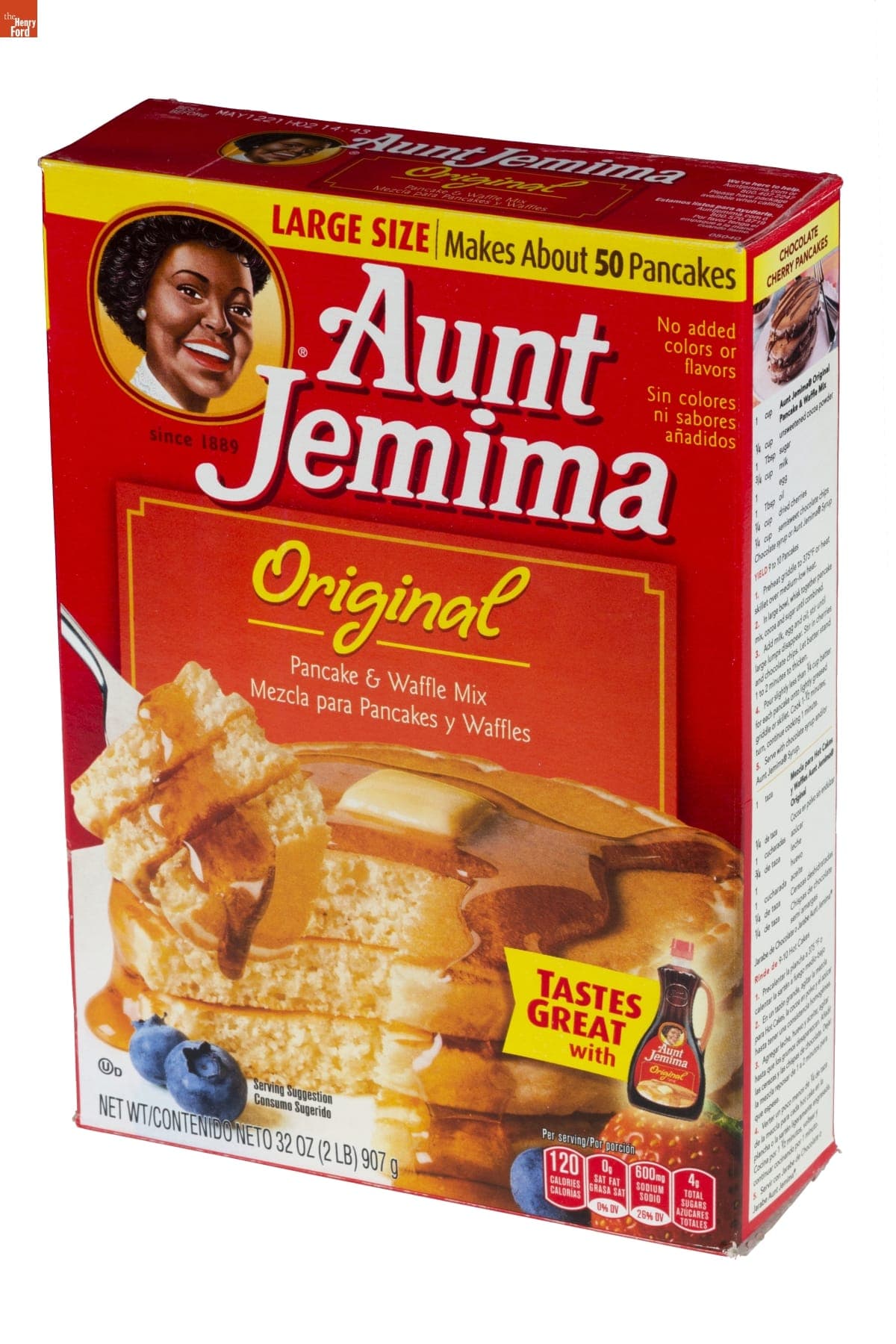 Aunt Jemima Original Pancake & Waffle Mix Packaging, 2019-2020