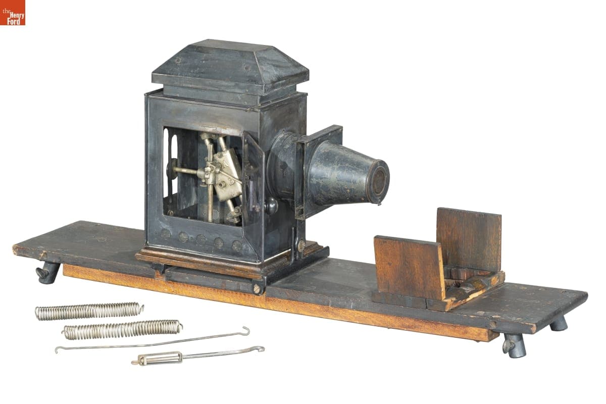 Thomas A. Edison, Inc. Stereopticon, circa 1910