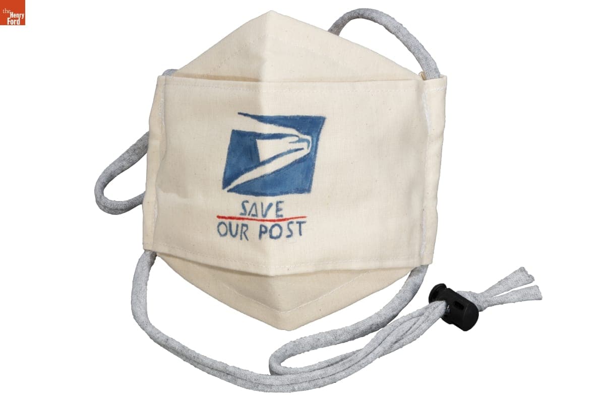 "Save Our Post" Face Mask, 2020