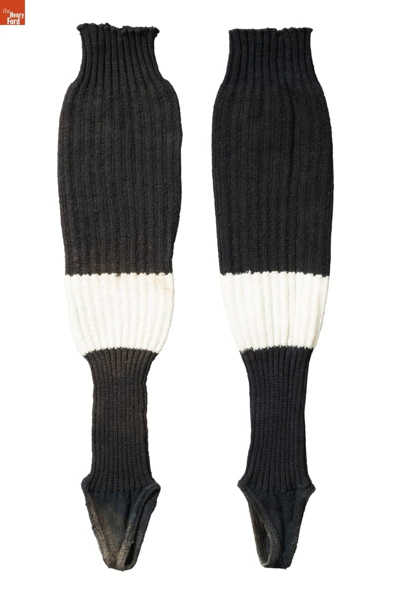 Baseball Uniform Stockings, Worn by Harry B. Mosley, circa 1920