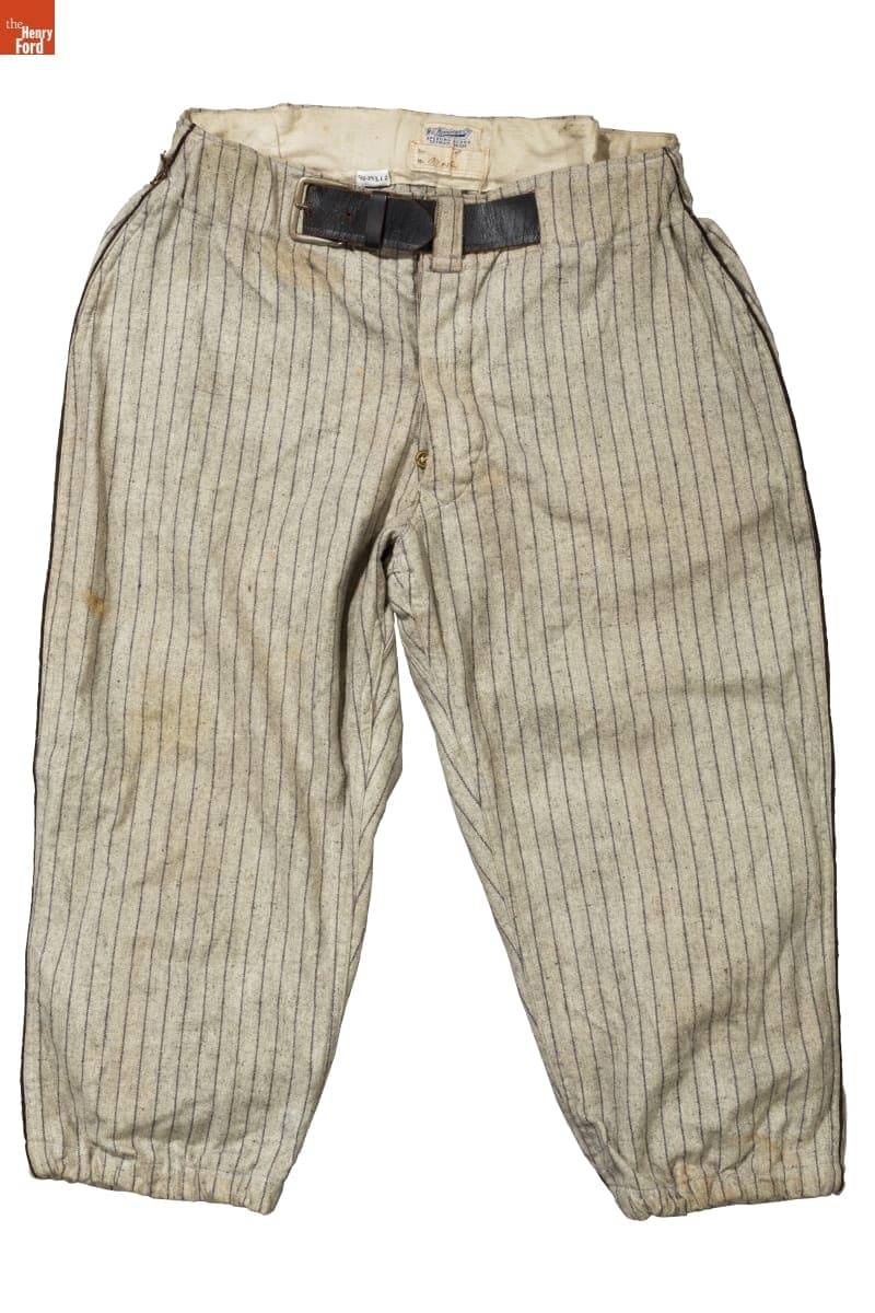 Baseball Uniform Pants, Worn by Harry B. Mosley, circa 1920