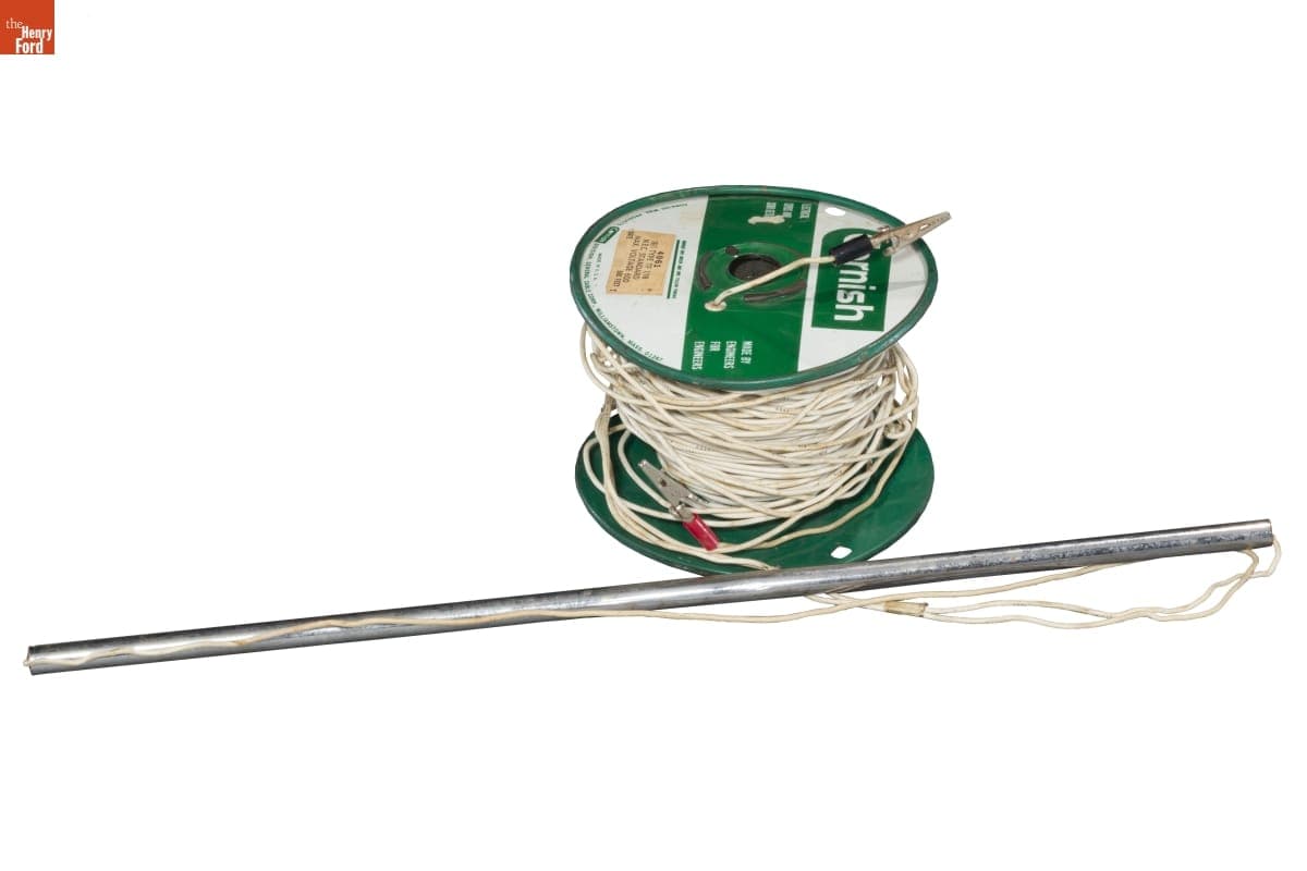 Spool of Electrical Cord, Used with a Mowtron Mower, 1973