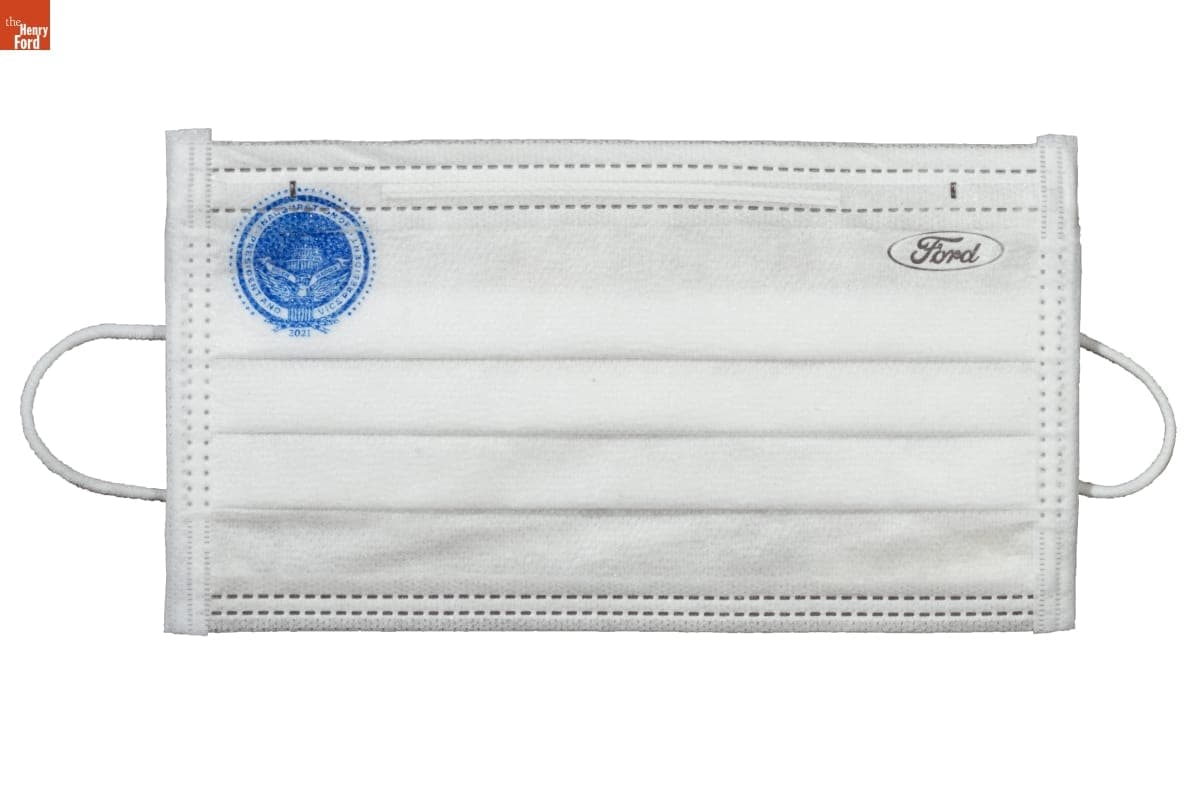 Face Mask, "Inauguration of President and Vice President," 2021