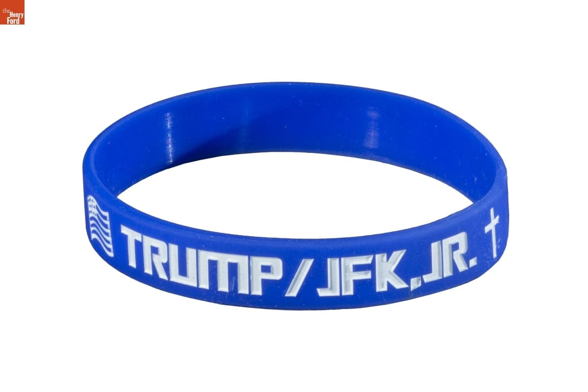 "Future Proves Past, Trump/JFK, Jr.," Wristband, 2020