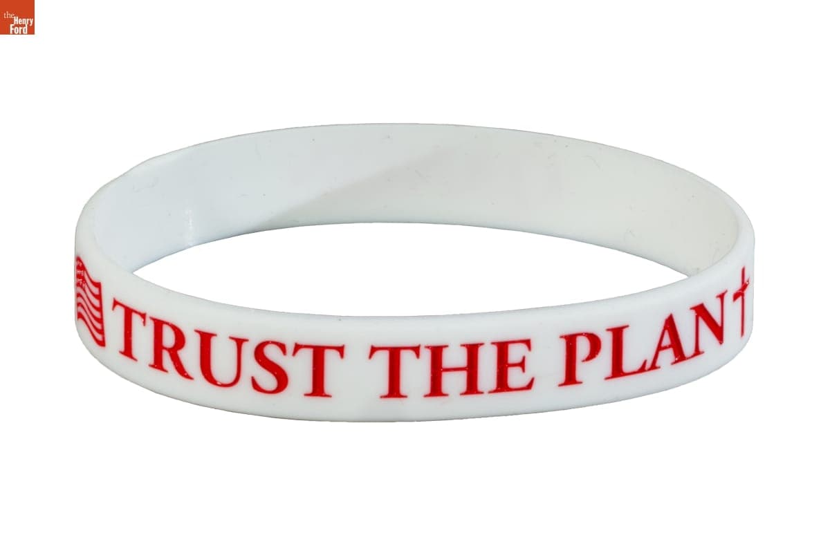 "QAnon, Trust the Plan," Wristband, 2020
